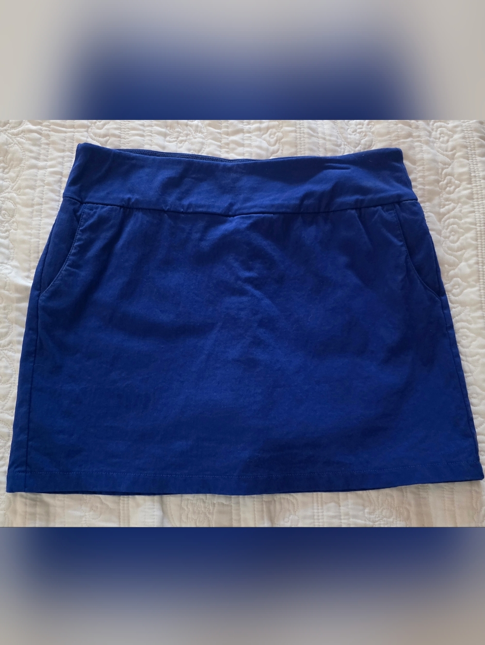 Attyre Royal Blue Stretch Skort Pull On Active Wear Size 8